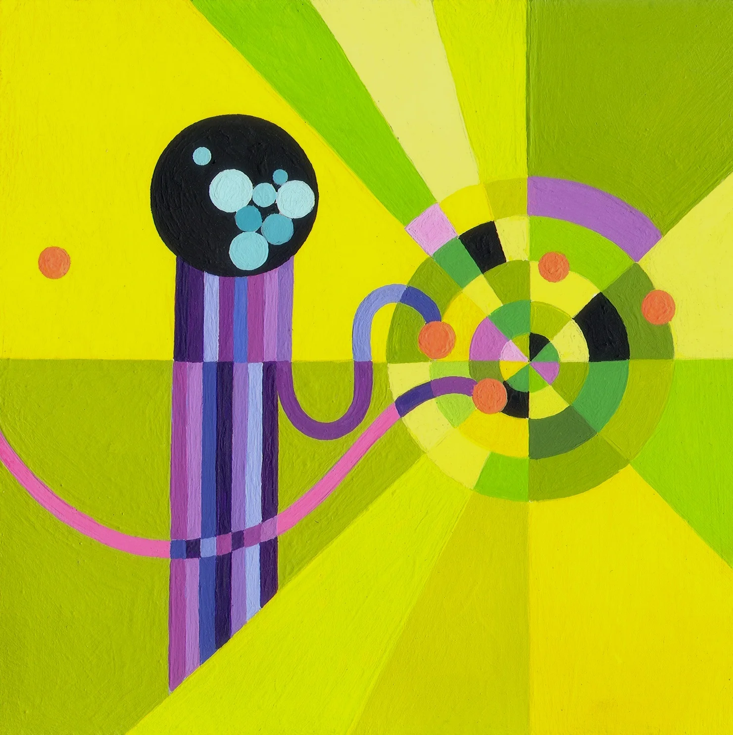 The Cosmic Black Hole Spider Stops by for a Planet Snack