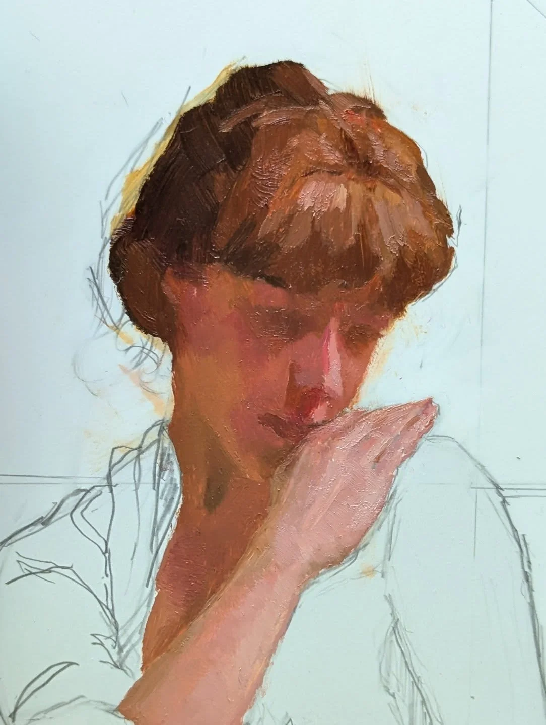 WIP! Paint therapy. 
Stopping here for today but gonna keep going. Stay tuned.

Reference image from @bcliston