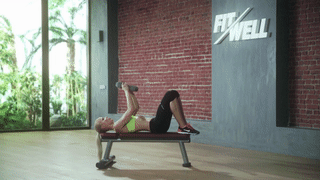 Chest flyes support your back and shoulders and decrease the risk of injury.