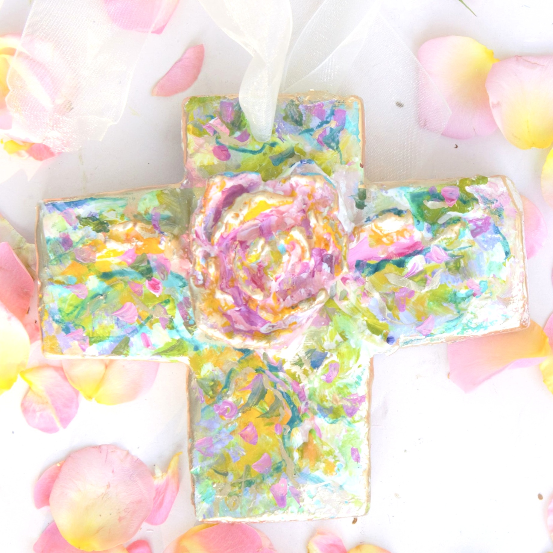 cross ,floral cross, catholic cross, religious gifts, wedding cross, wedding gifts, catholic wedding gifts, prayersontheside, hand crafted cross,the catholic company,