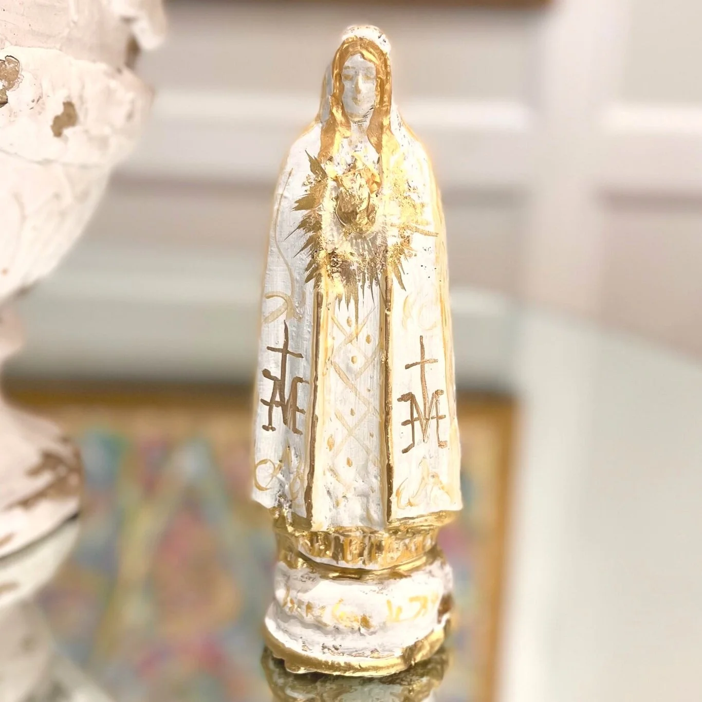 immaculate heart of mary, mary art, virgin mary , virgin mary art, sacred heart of mary, prayersontheside, the catholic company