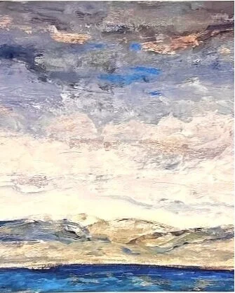 religious art, scotland art, mountain art, catholic art, giclee art, giclee prints, prayersontheside, catholic artist, mountains singing for joy art