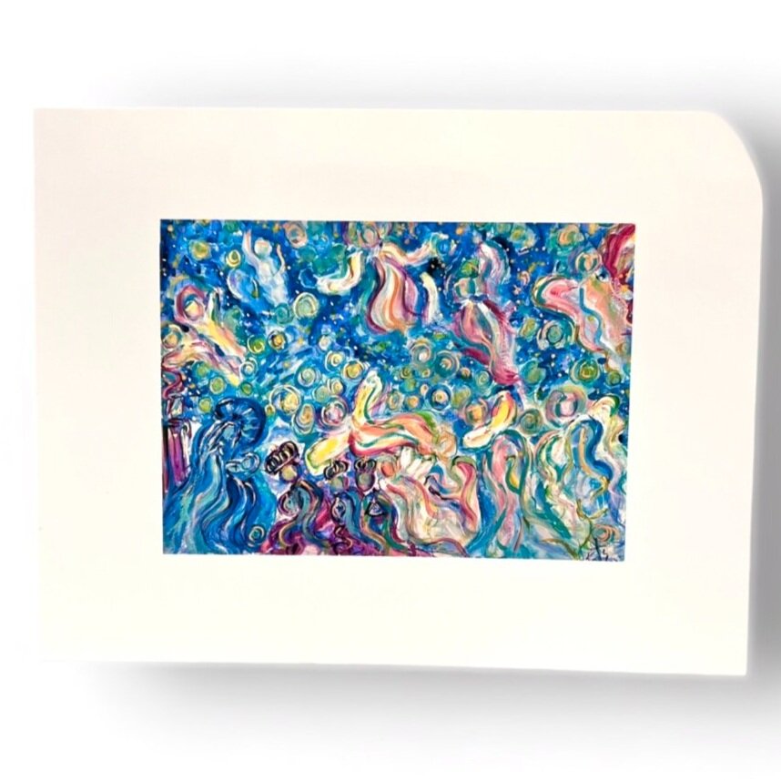christmas art, van gogh art, prayersontheside,nativity art, abstract nativity