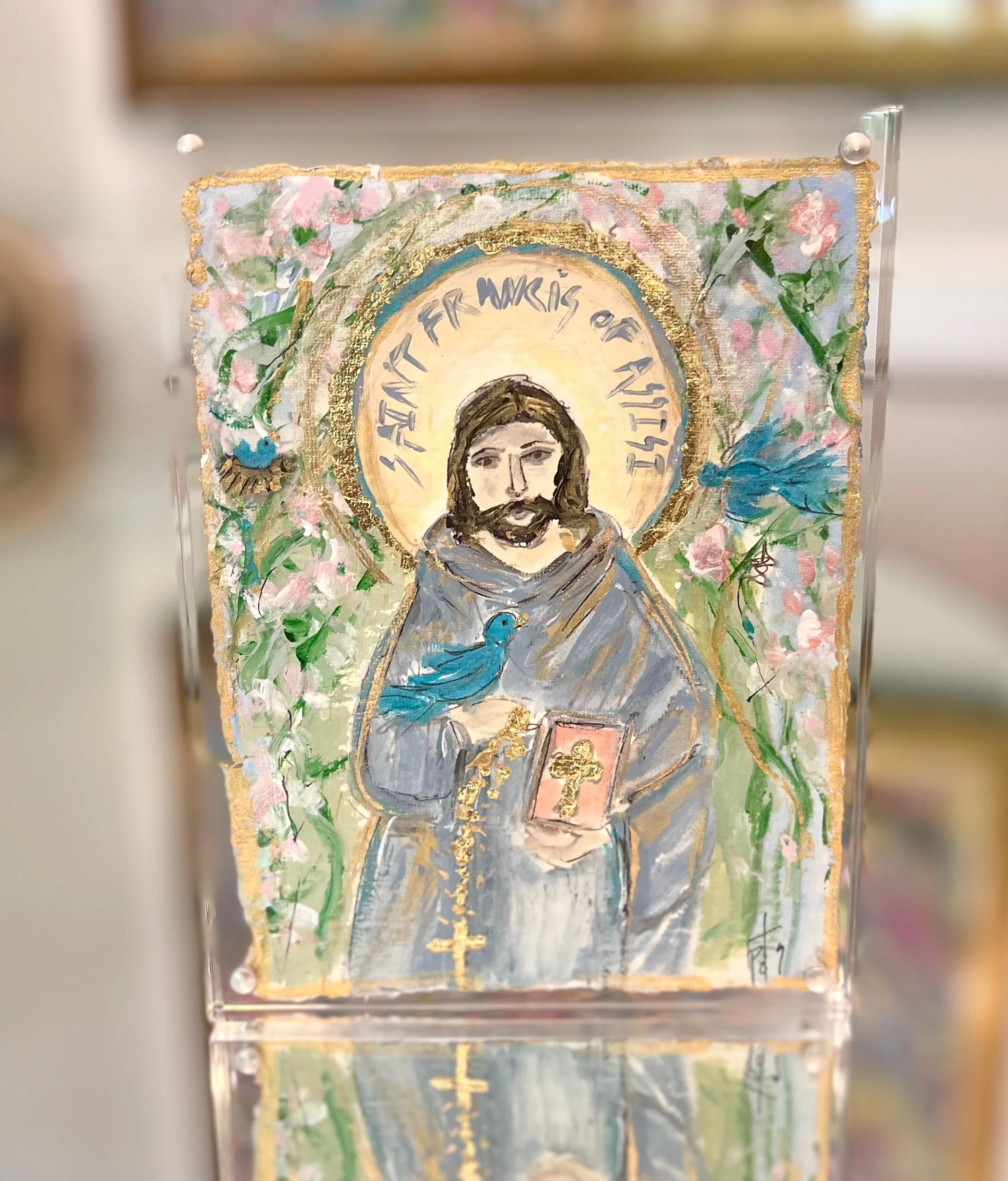 St. Francis, St. Francis art, prayersontheside, St Francis of Assisi, catholic art