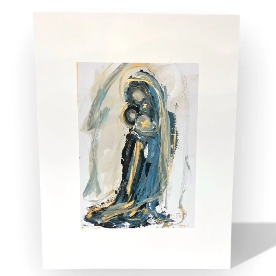 Catholic art, virgin mary art, madonna and child art, prayersontheside, Jesus art, Catholic artist, Easter art, The Catholic company
