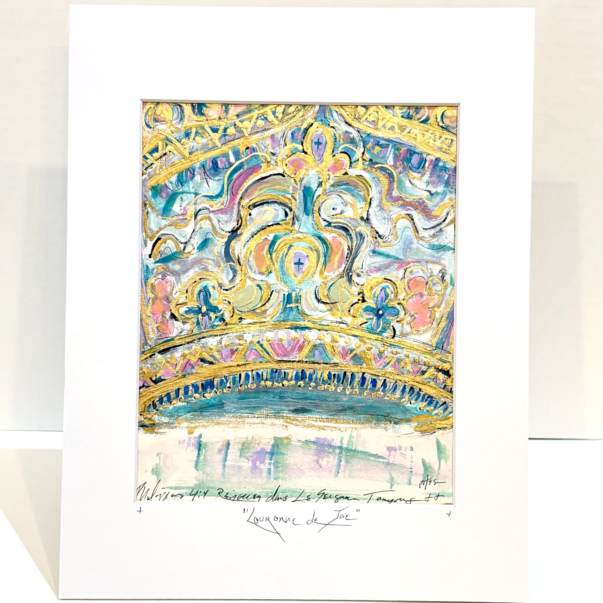 mardi gras girl, mardi gras art, mardi gras watercolor, prayersontheside, catholic art,