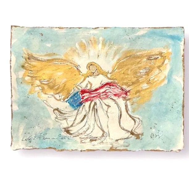 angels, patriotic art ,prayersontheside,  patriotic angel, american angel, american guardian angel, pray