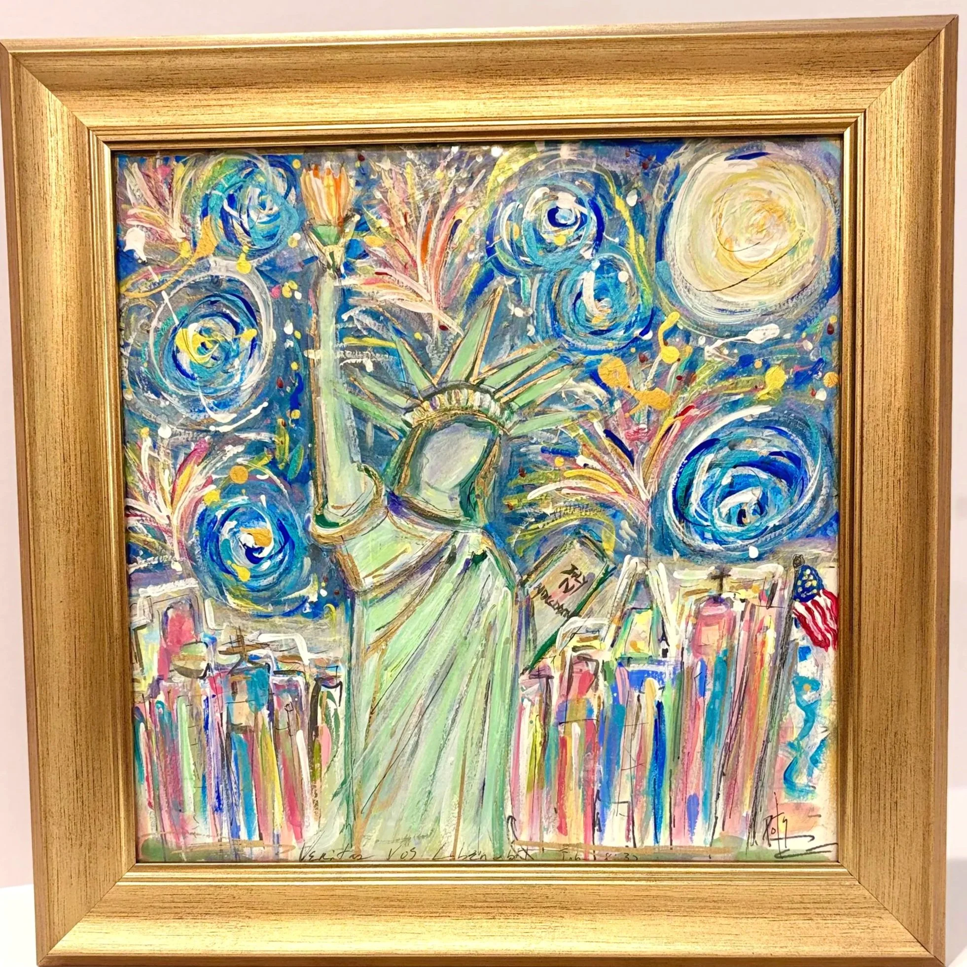 statue of liberty, statue of liberty print, statue of liberty art, 4th of July, prayersontheside