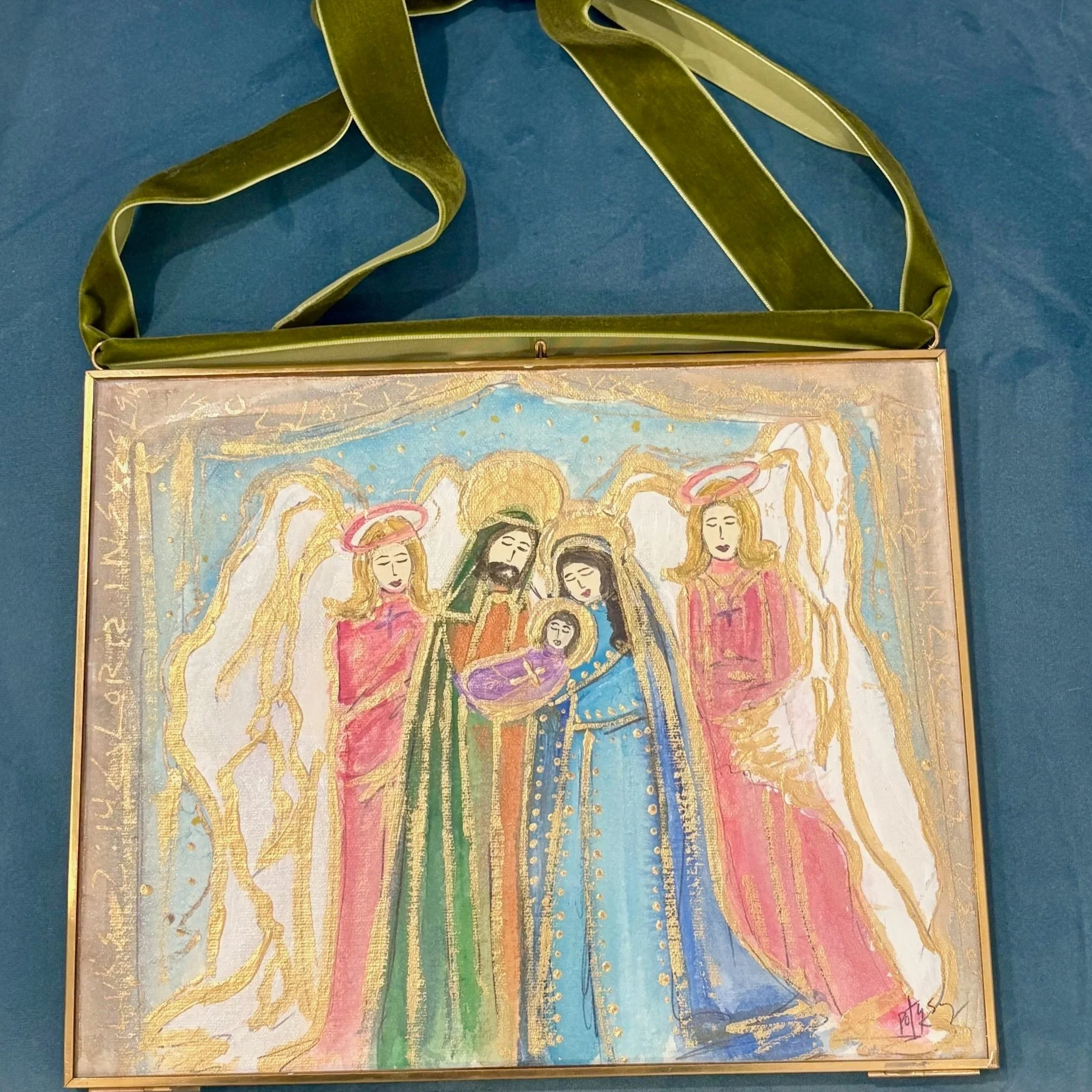 nativity art, holy family art, catholic , catholic art, prayersontheside