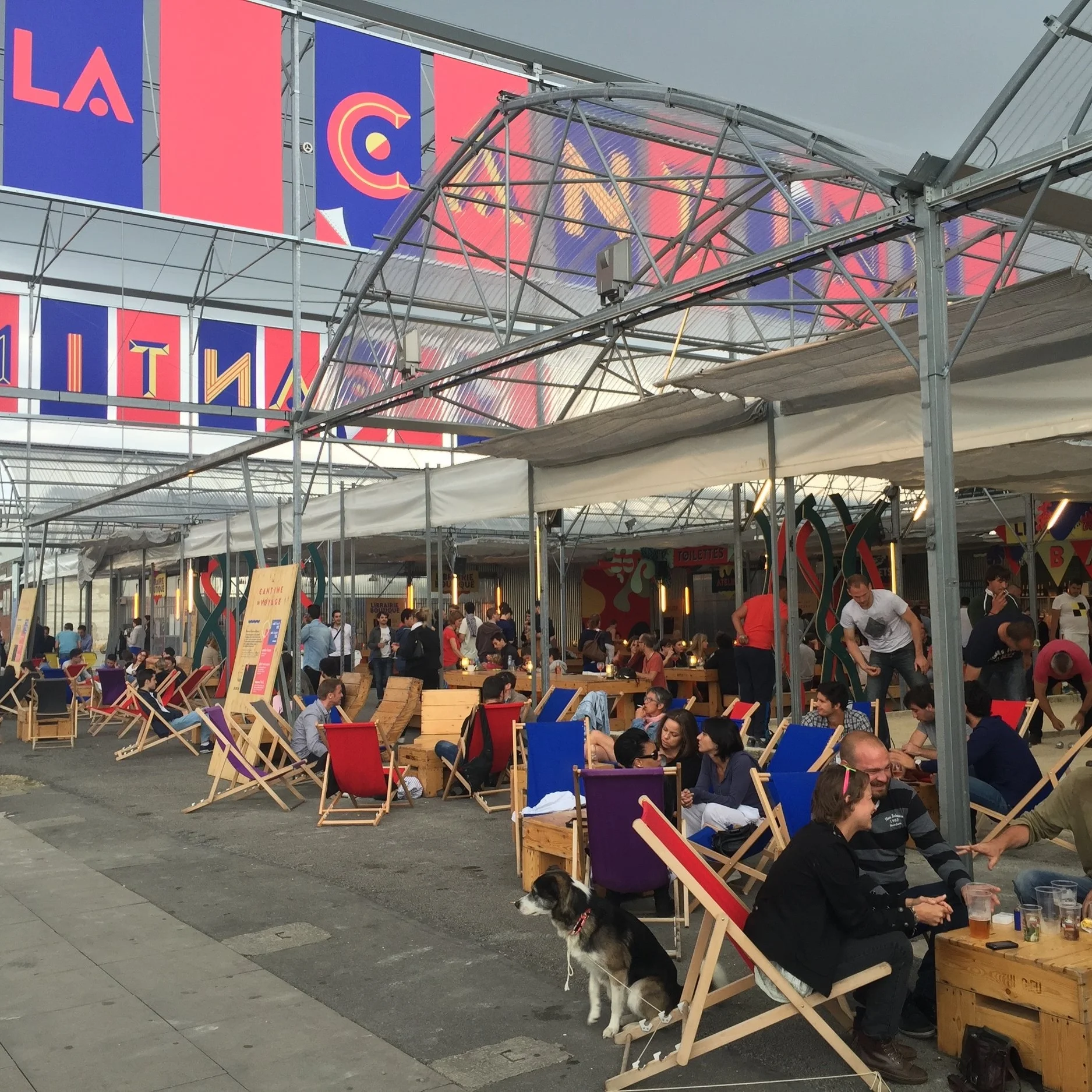 There are tons of summer popups gardens to hang out in Nantes - don't miss la Cantine du Voyage, the loire version of Paris Plage!