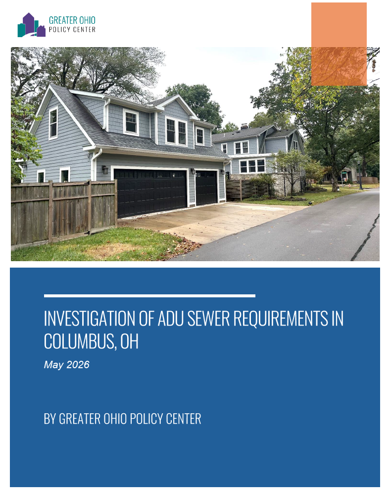 Investigation of ADU Sewer Requirements in Columbus, OH