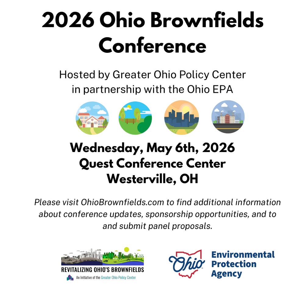 Registration is now open for the 2026 Ohio Brownfield Conference