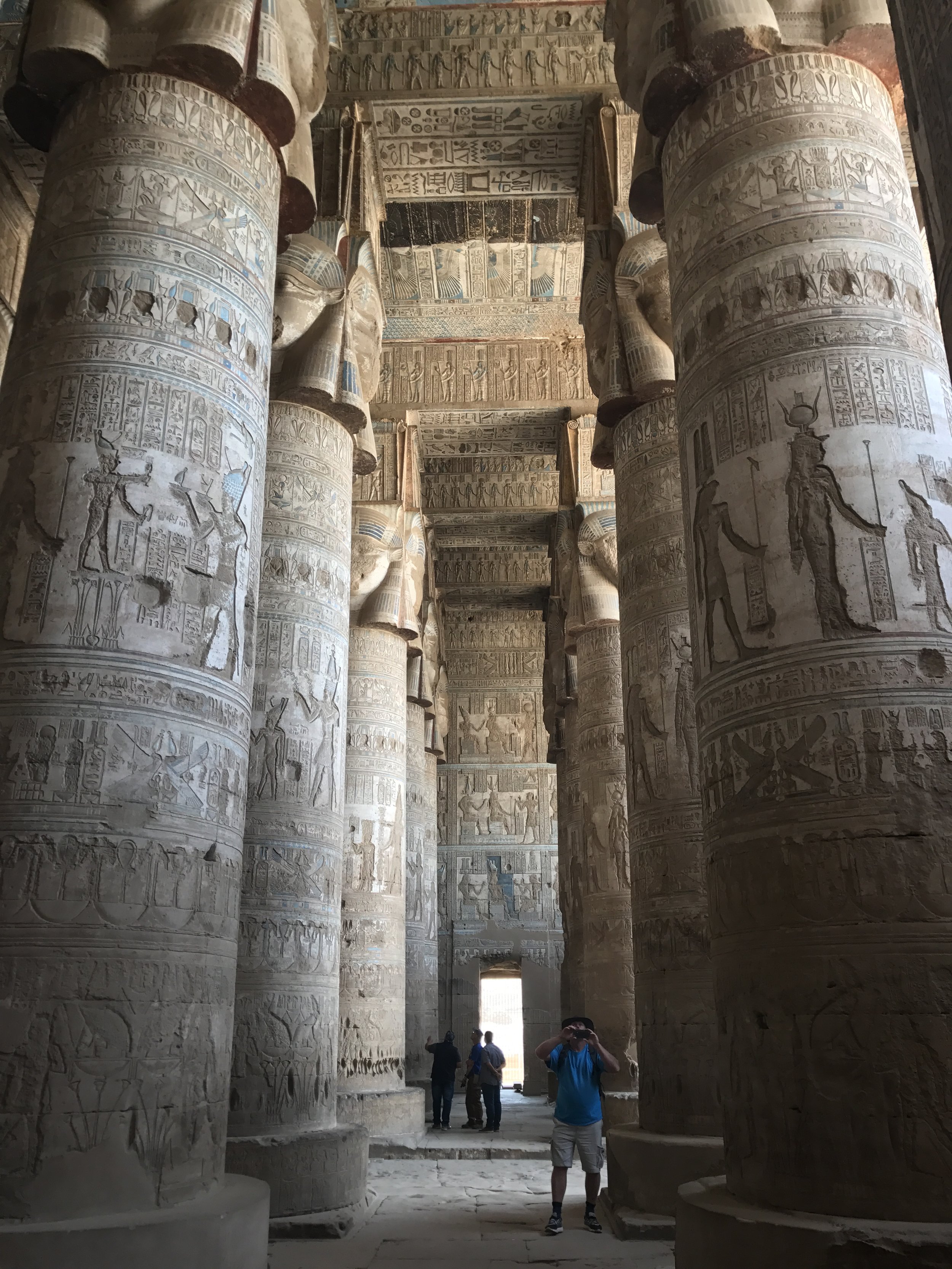 Within Hathor's Temple ( by Erika Mermuse)