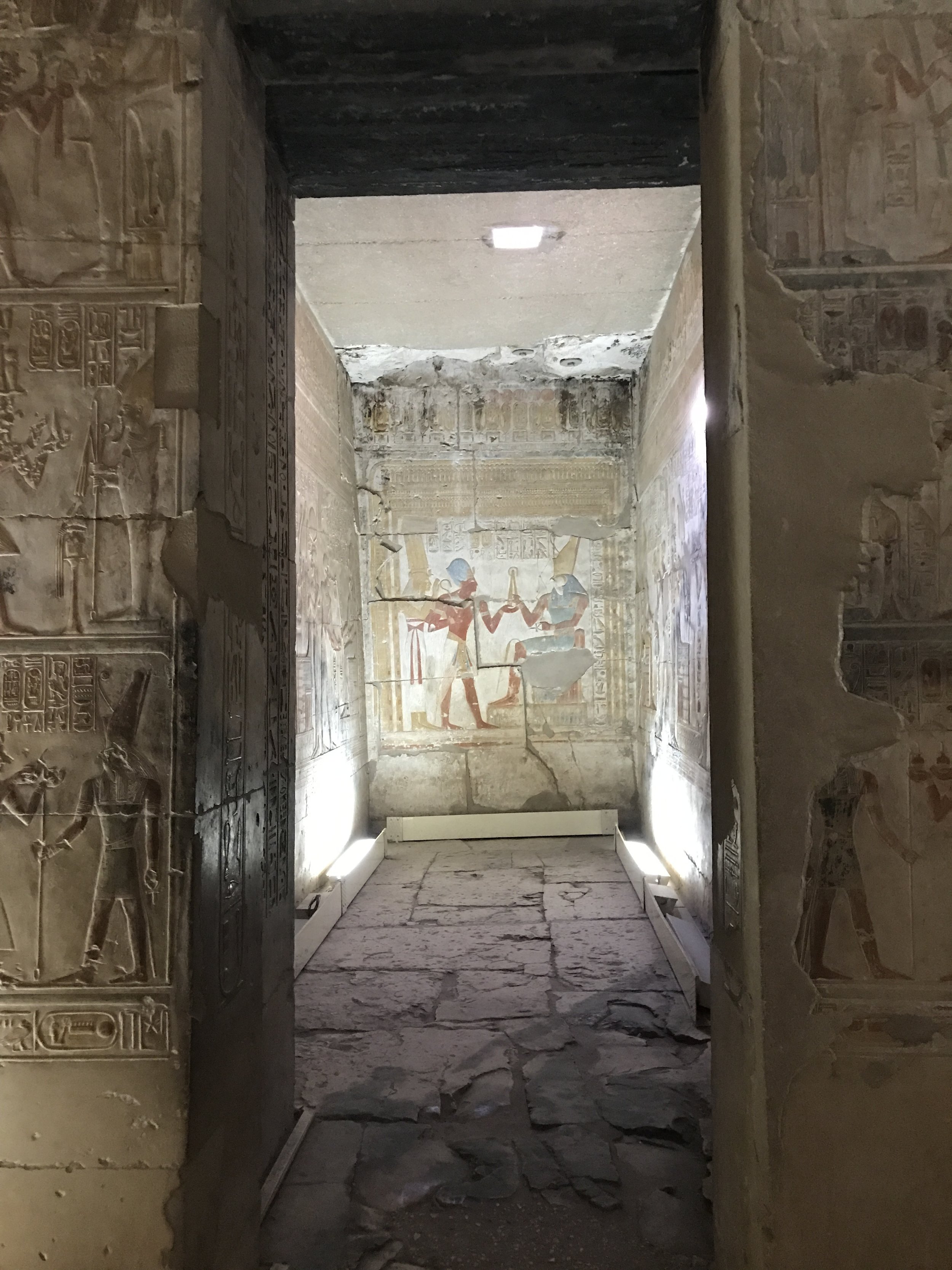 Chamber Within Seti I Temple, Abydos (by Erika Mermuse)