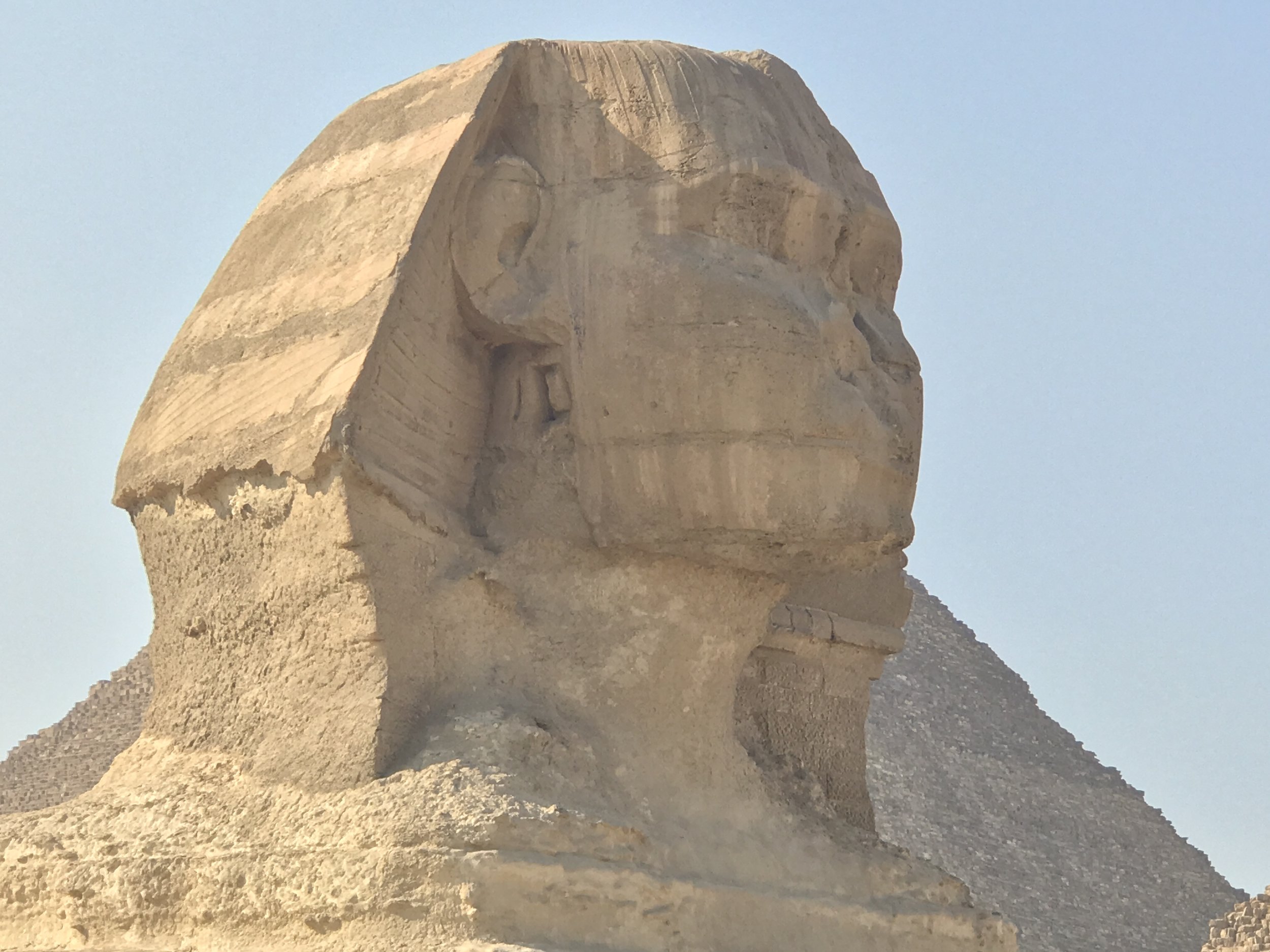 The Great Sphinx, Giza Plateau (by Erika Mermuse)