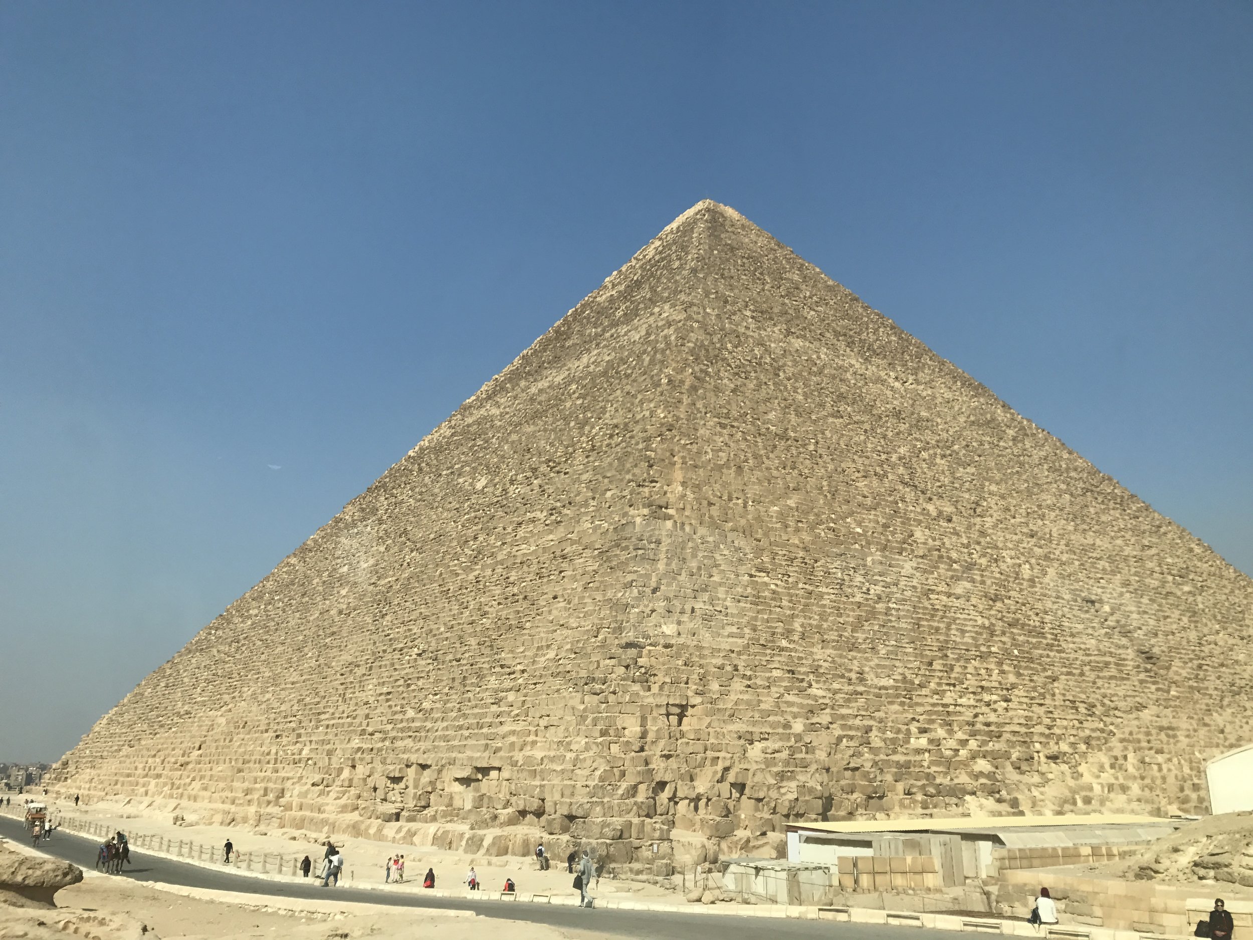 Pyramid, Giza Plateau (by Erika Mermuse)