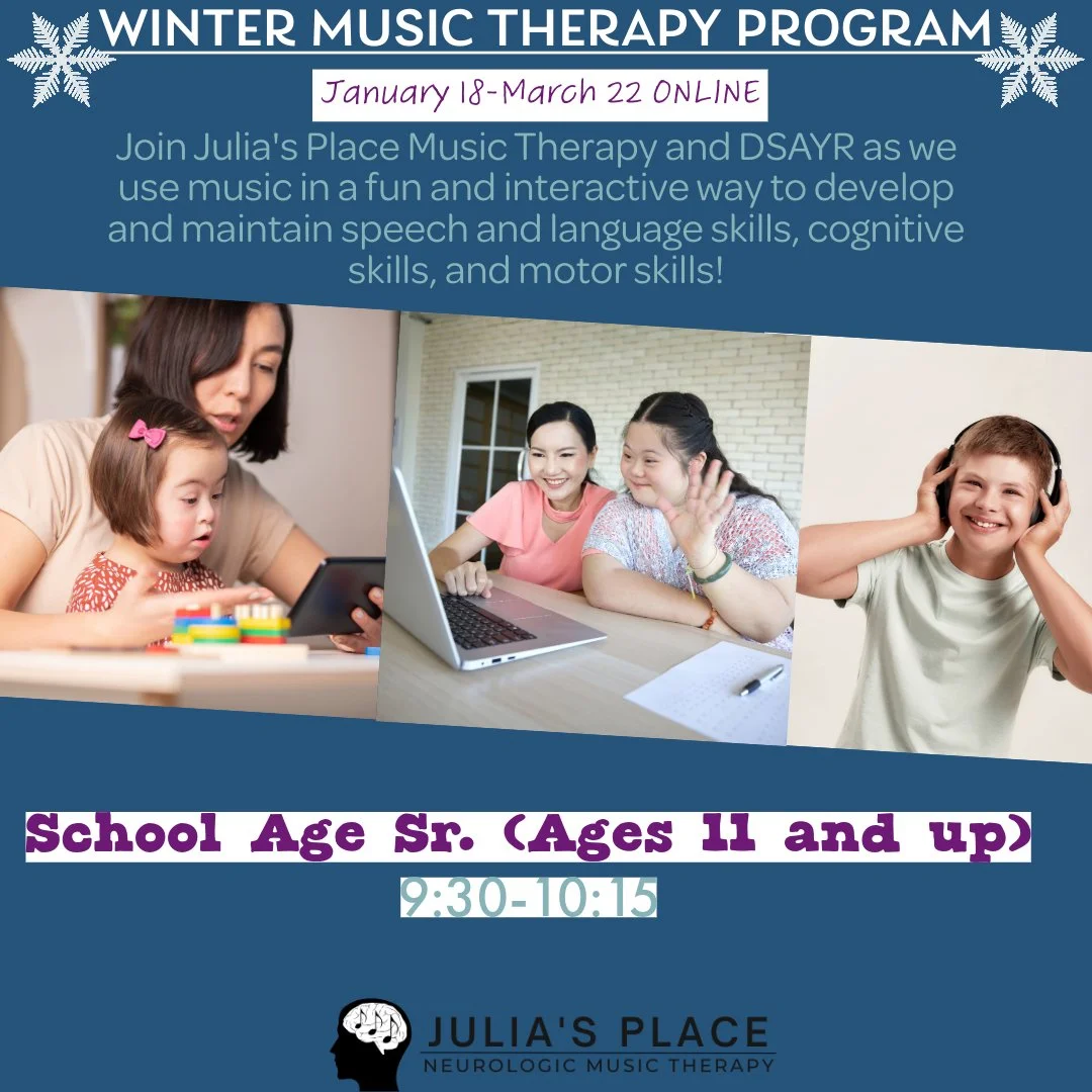 Down Syndrome Association of York Region *Winter* (Private groups) 2025