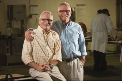 Brad and Steve Smith of Fishmarket Seafood in Louisvillehelped build the successful partnership between Kentucky Proud and Kroger.