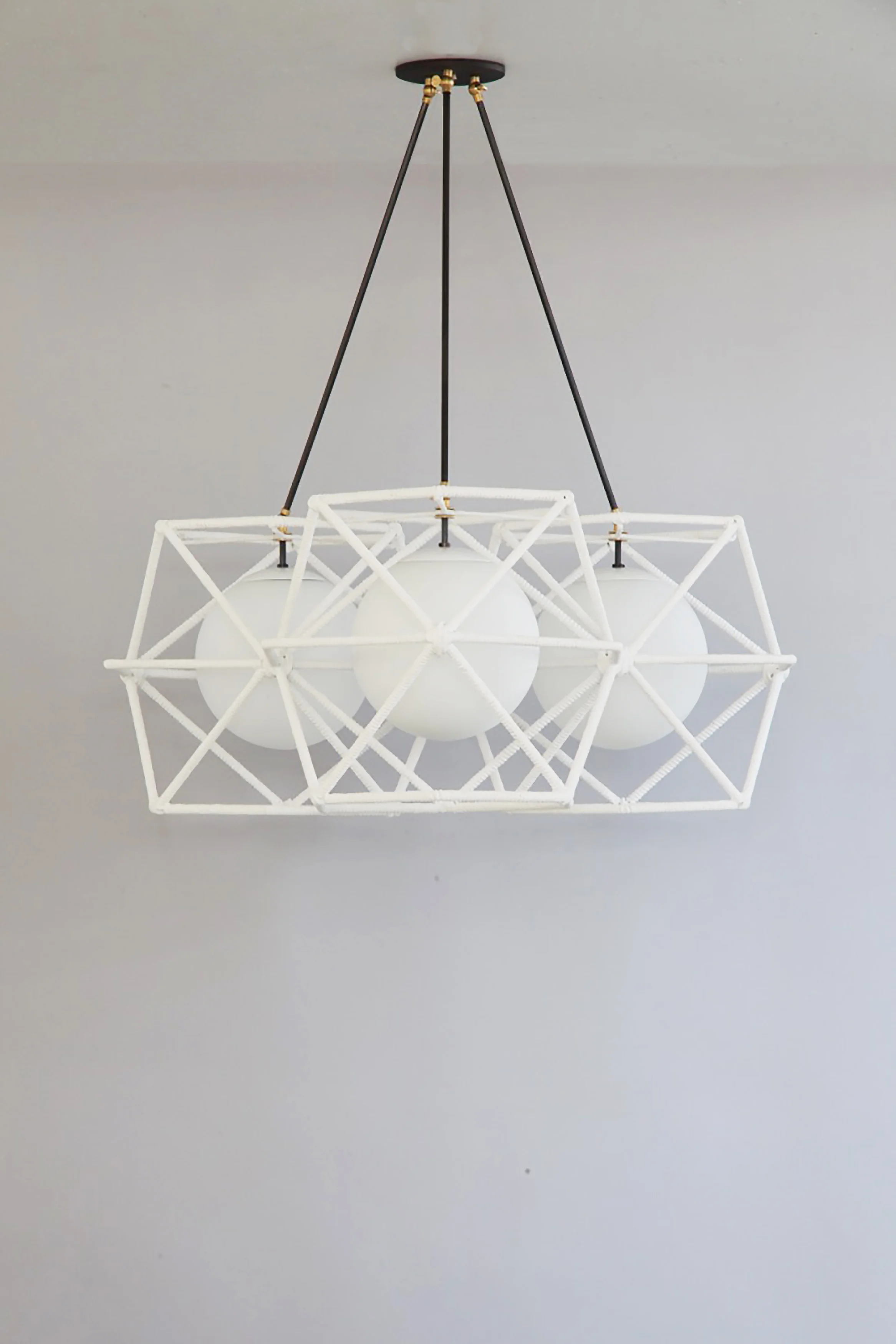 Rope_C-229 _Hexagonal Cage Rope Trio Pendant_White_Black_off.jpg