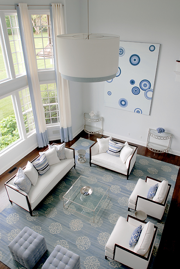 Layers_C-134_Double+Drum+Pendant_Satin+Nickel_White+and+Blue_install.jpg