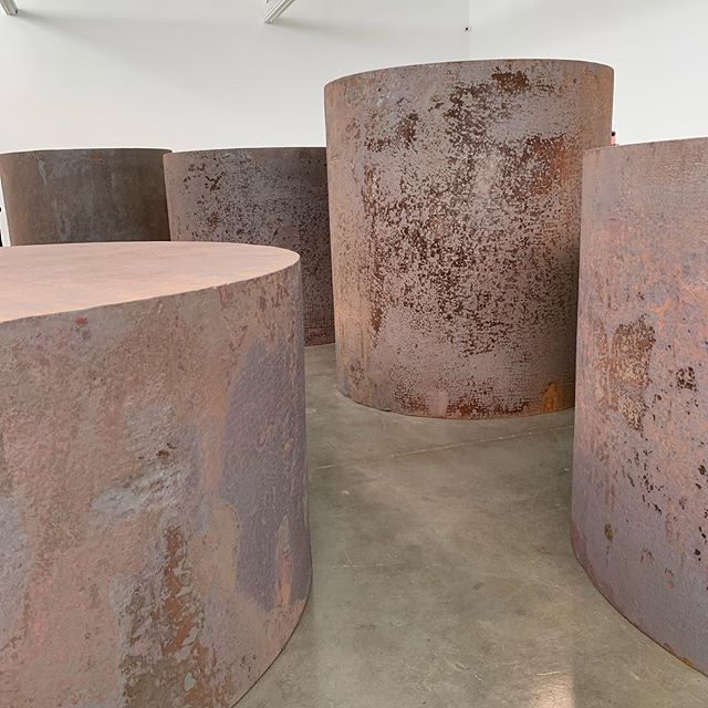 Chelsea art galleries were packed yesterday with a dizzying number of great shows: @richard.serra @gagosian @thehaasbrothers @marianneboeskygallery @artistedclark @hauserwirth Annie Albers @davidzwirner @joe_zucker_artist @marlborough_gallery and fin