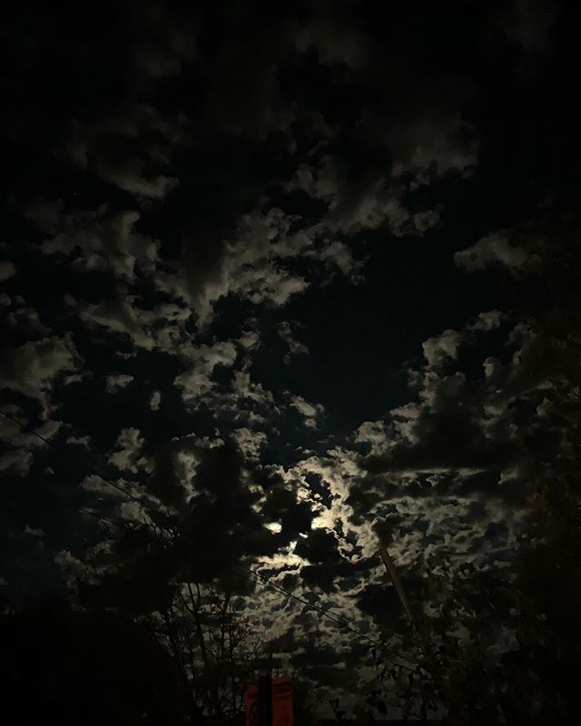Exceptional moonlit sky in Marfa last night.
