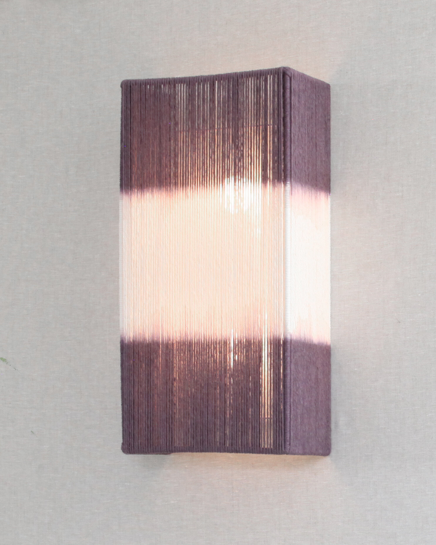  Double Horizon String Box Sconce W-128  