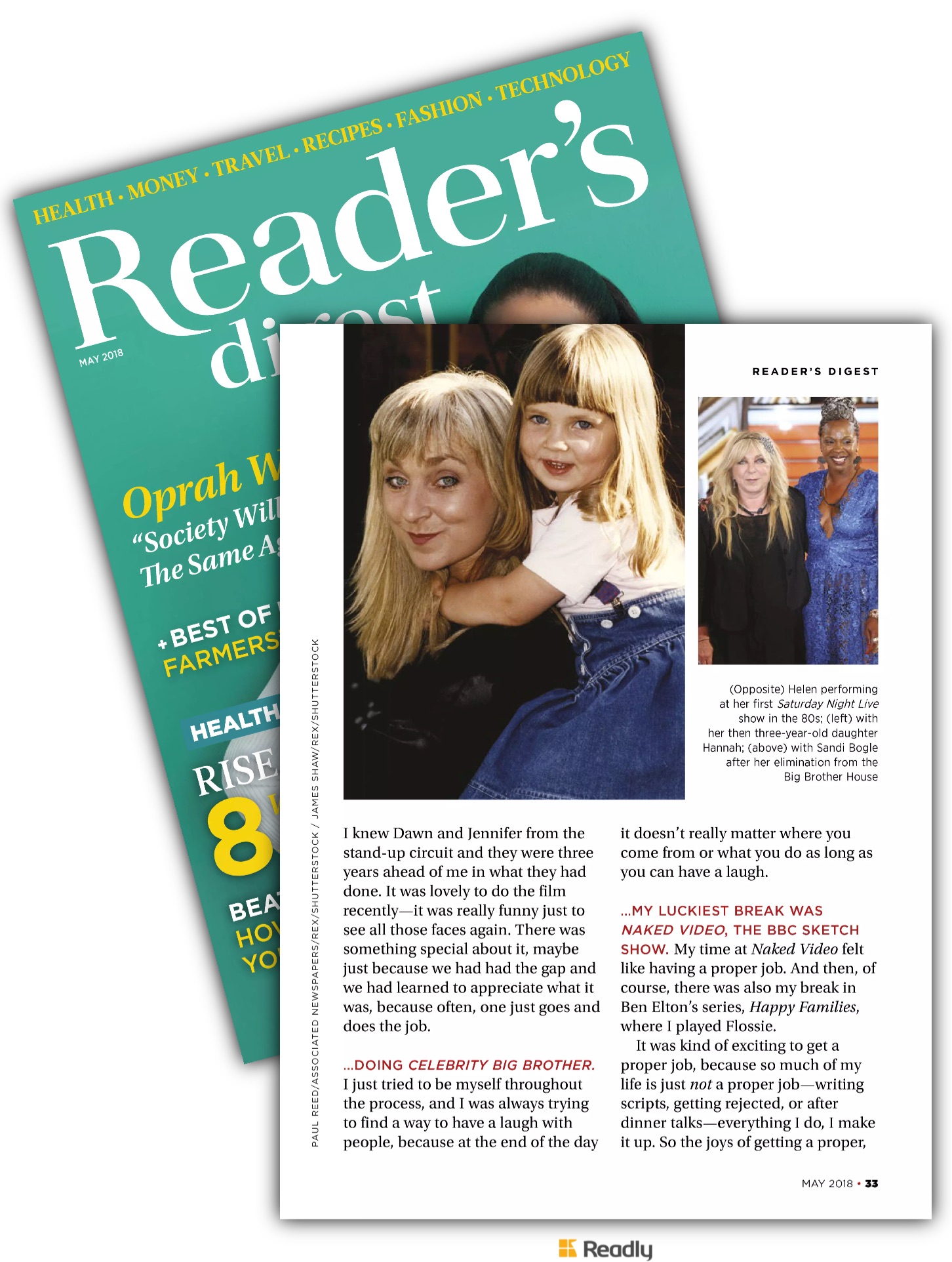 Helen Lederer / Readers Digest