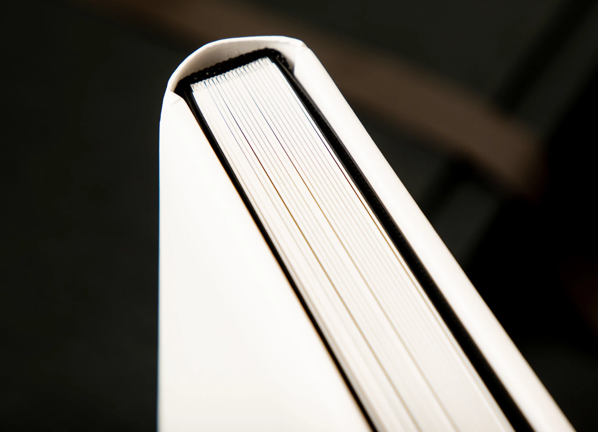 Binding details for albums