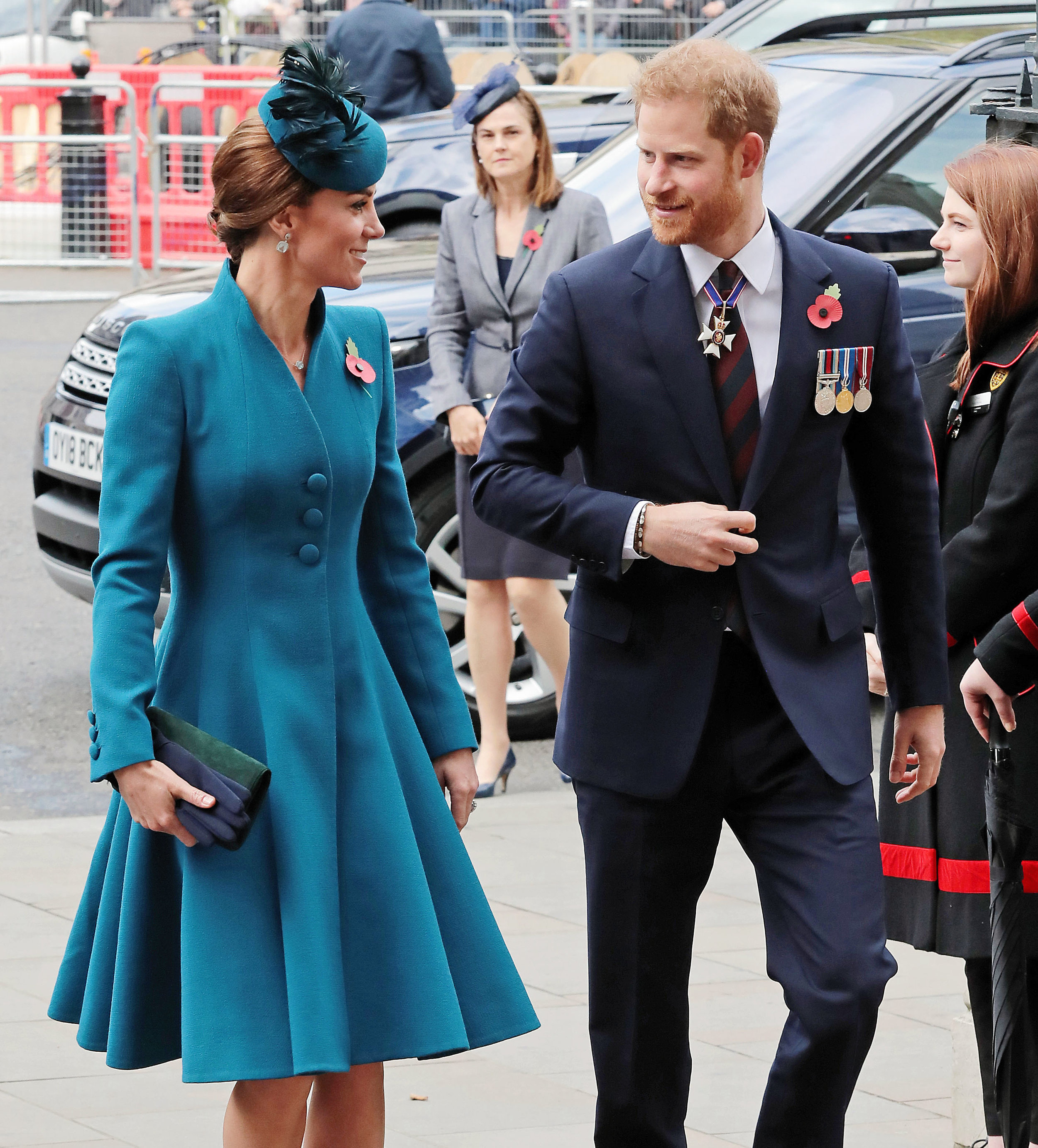 Catherine Duchess of Cambridge and Harry Duke of Sussex