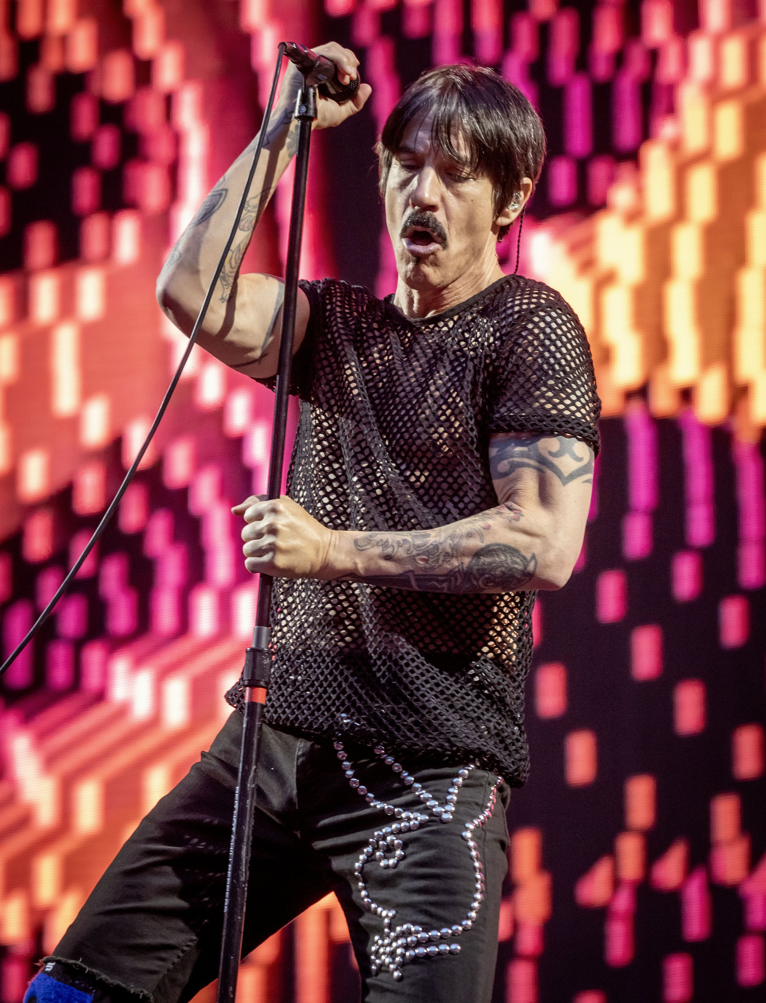 Anthony Kiedis of The Red Hot Chili Peppers