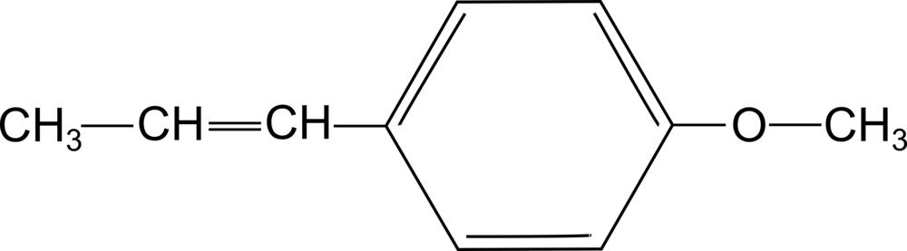 Molecule of anethole