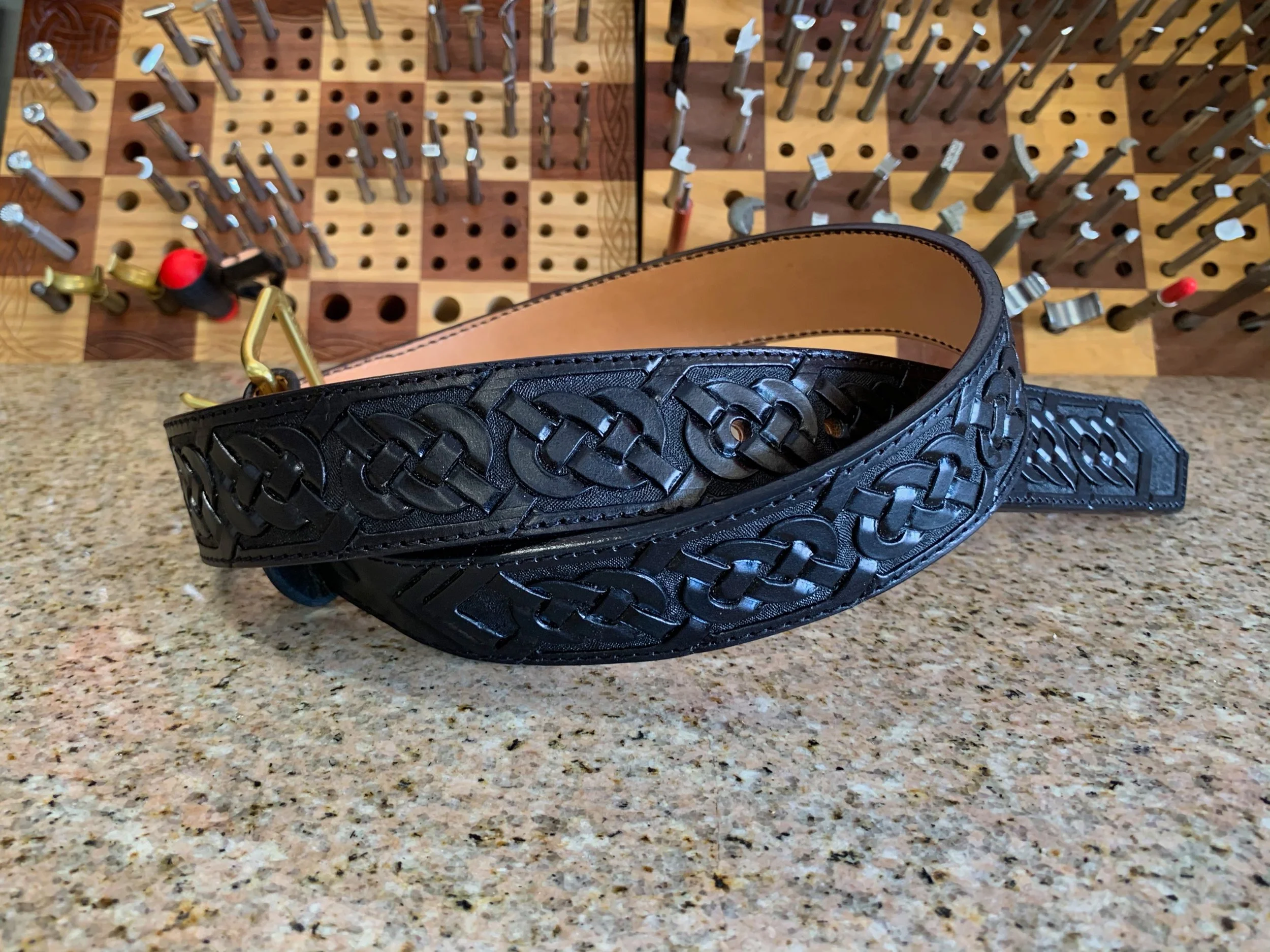 "Figure 8" Celtic Knot Belt