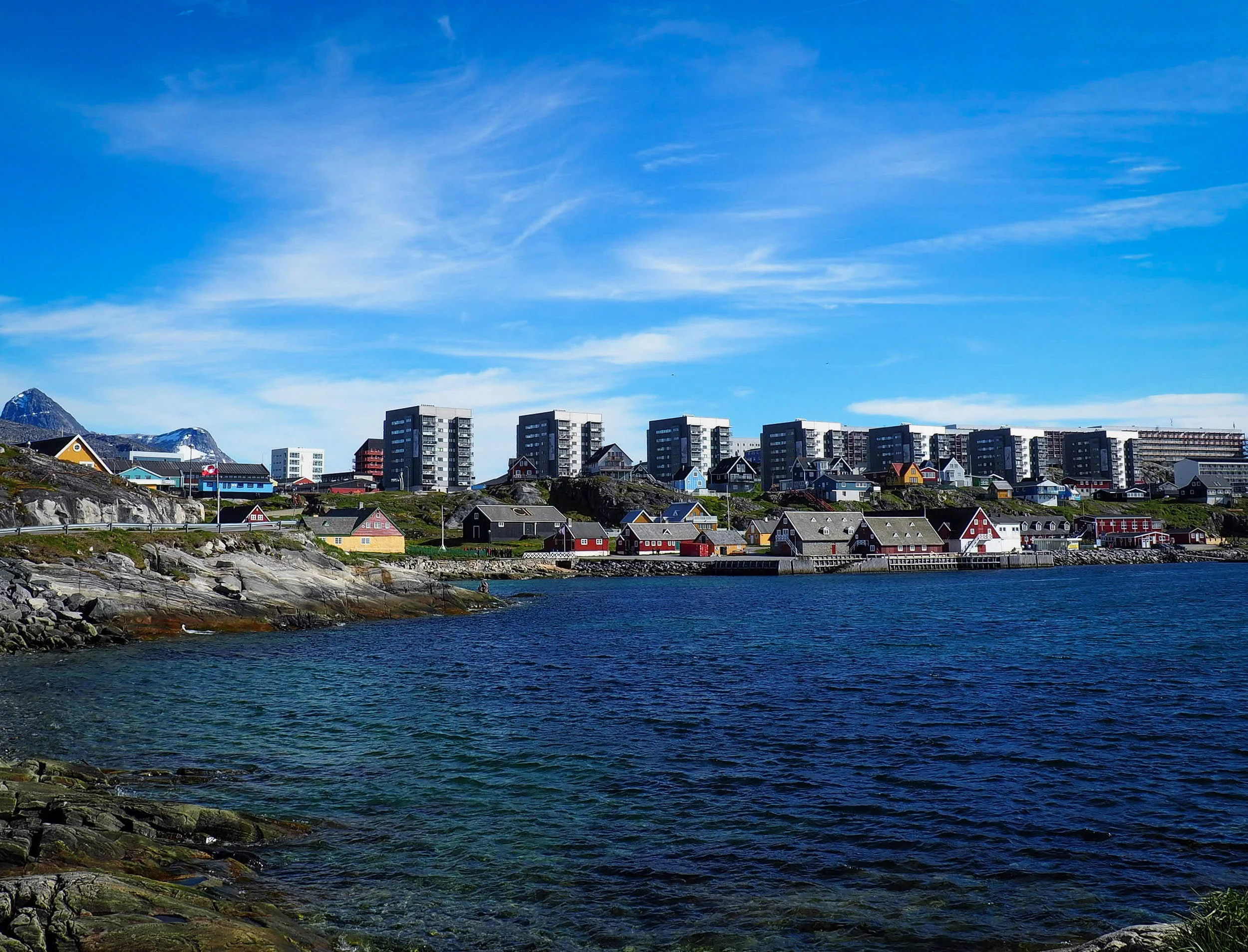 Greenland’s capital Nuuk. Home to 18.000 people. JONAA©Gavin Zeitz