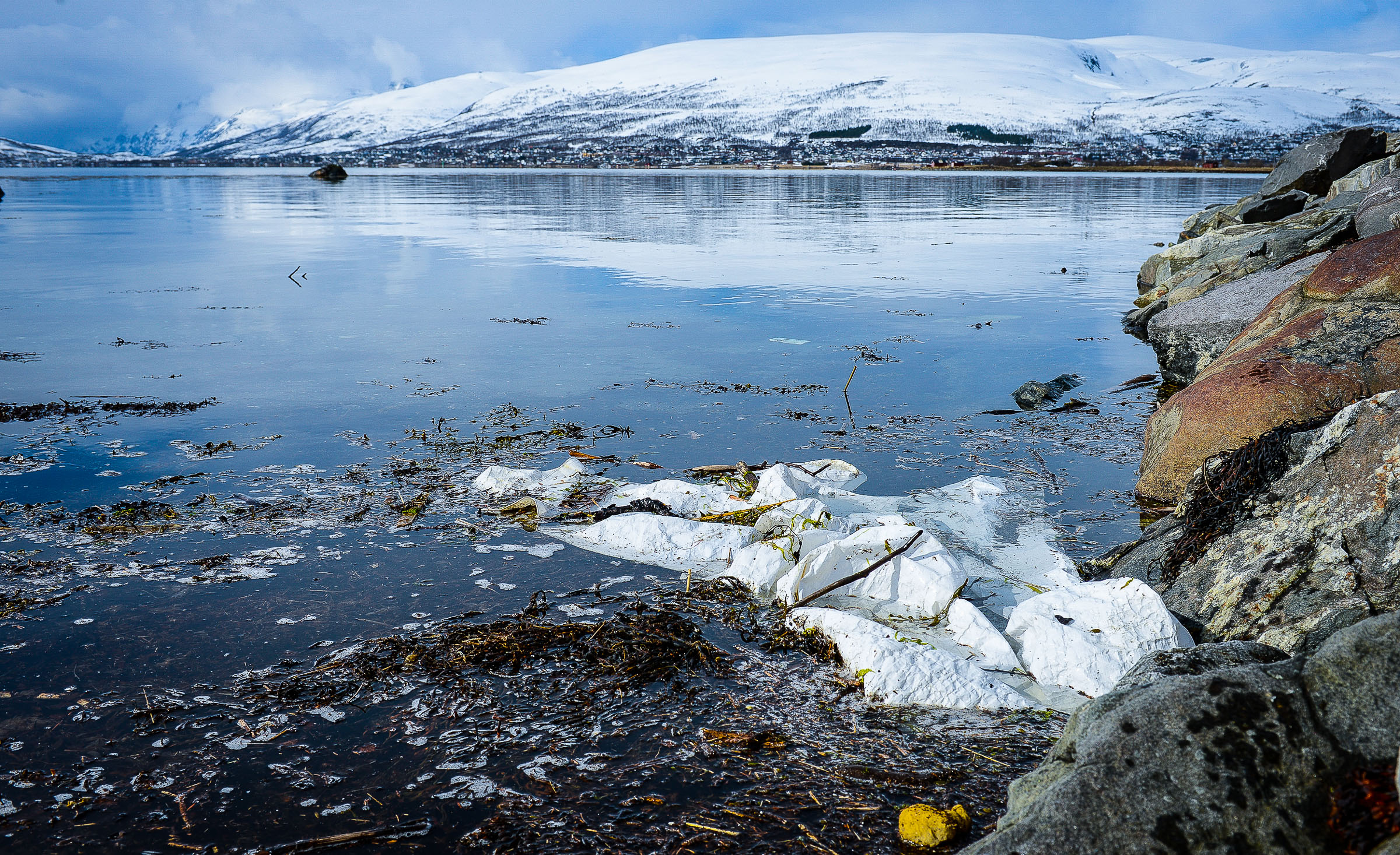 Plastic waste in the Arctic.   JONAA©Linnea Nordström