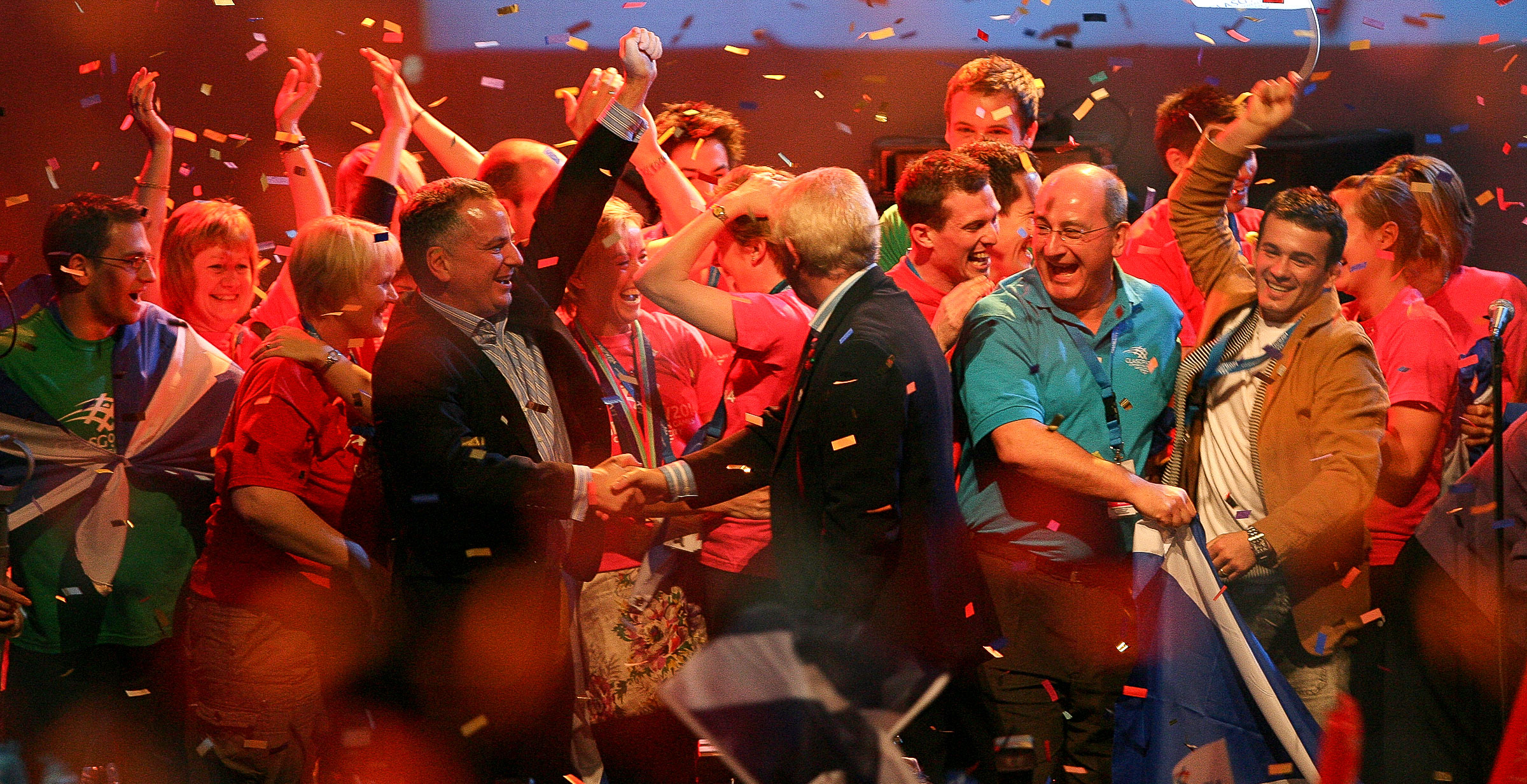 Scots celebrating the outcome of a vote.   JONAA©Marc Turner