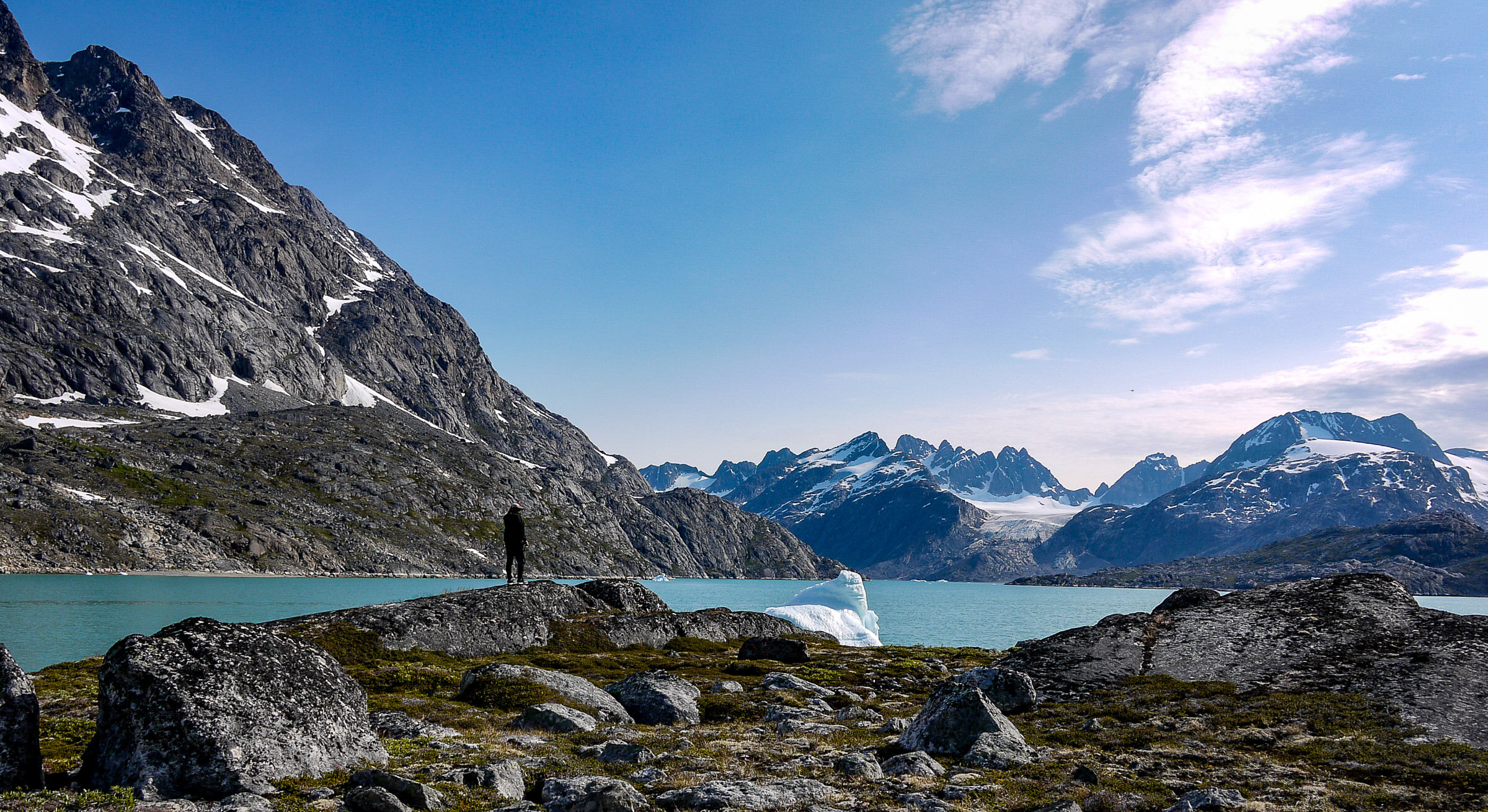 We reached the final destination on day 6 and even Tobias Ignatiussen needed a moment to take it all in. Read about the journey in Part 2.   JONAA©Vilborg Einarsdottir