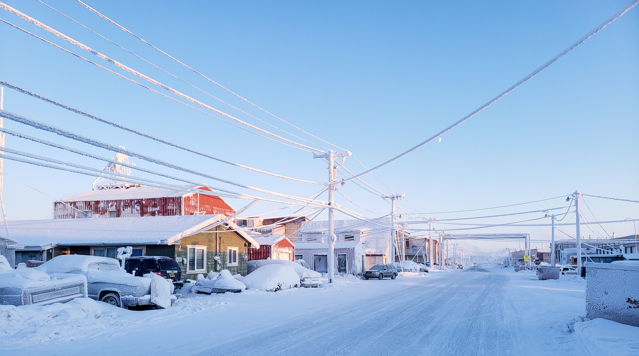 Several challenges result in Alaska being among the last states to report results.  Picture from Utqiagvik.  JONAA©Mia Bennett