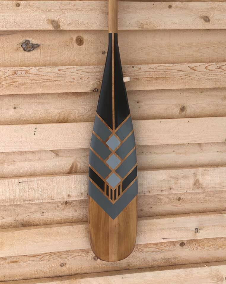 Custom Wooden Paddle - custom design