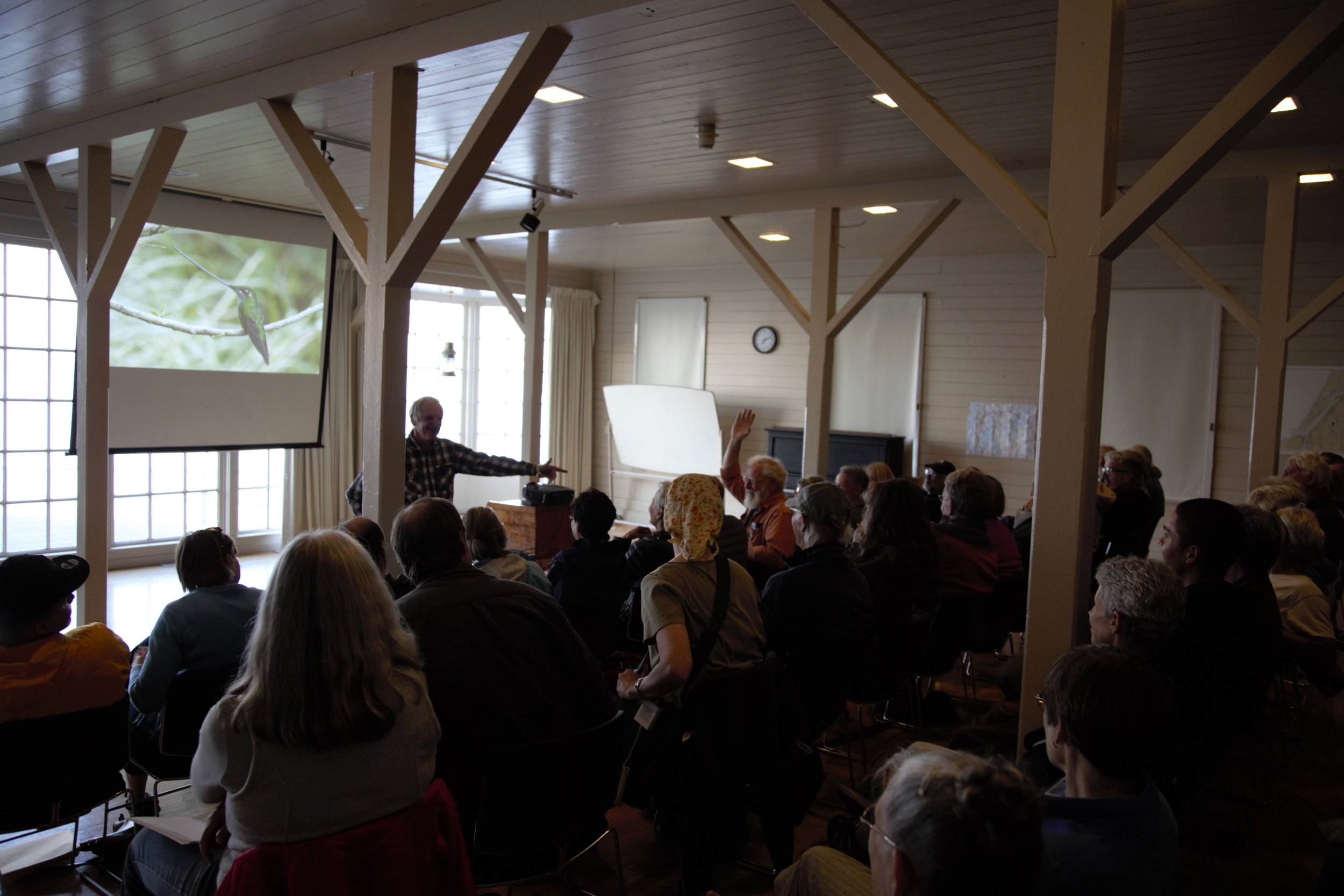  Who has been to 15 or more Shorebird Festivals? 