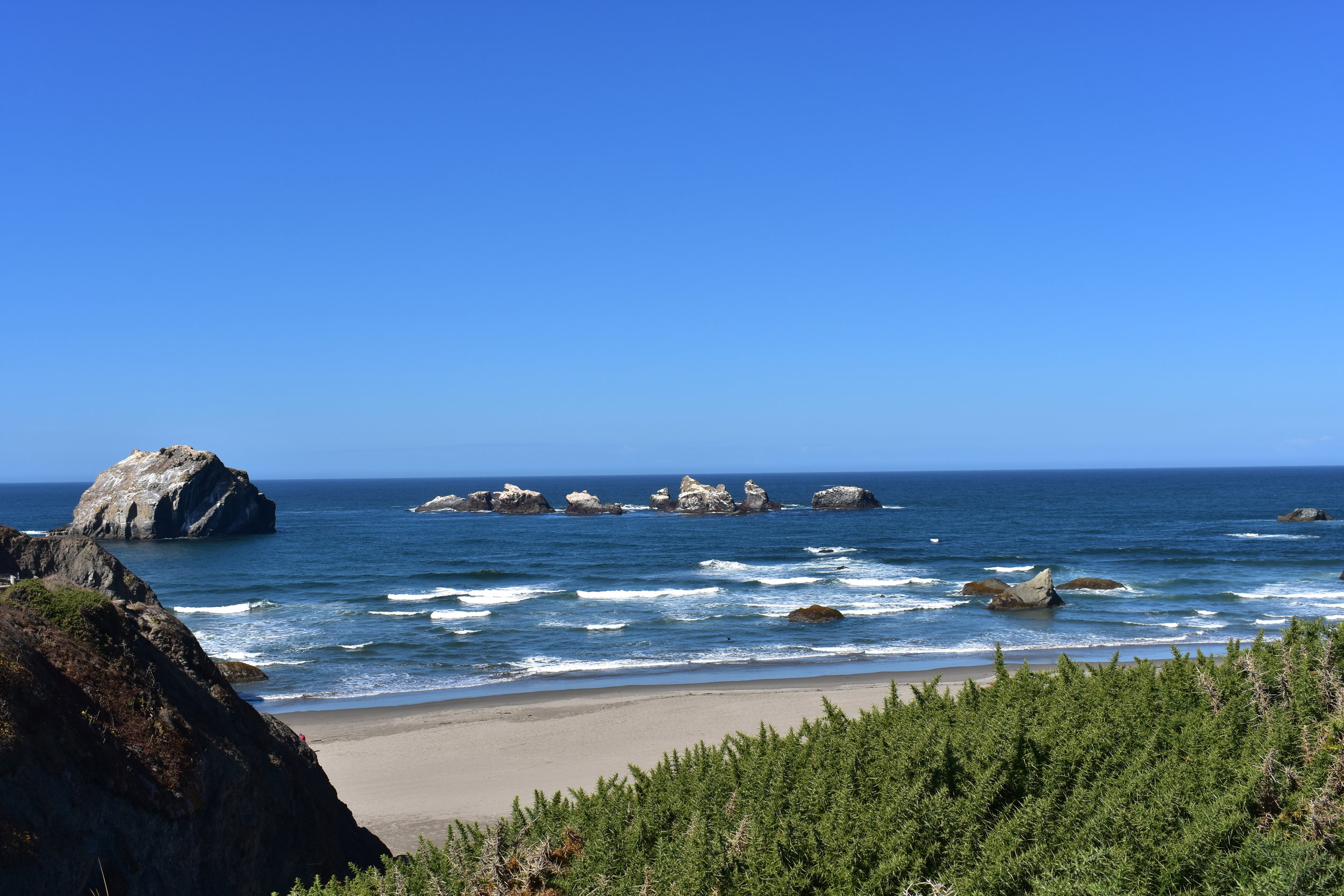  Face Rock in Bandon is a spectacular sight and a home for seabirds. Photo by Taylor Brooks 