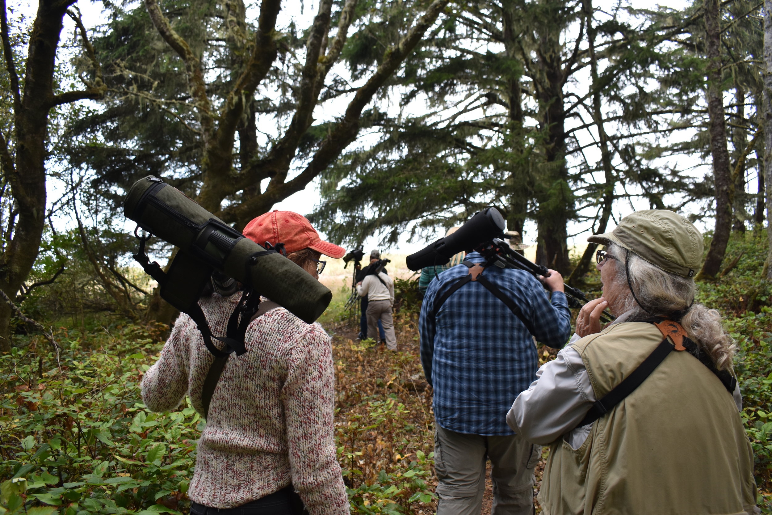  Hauling scopes through Charleston, Oregon. Photo by Taylor Brooks 