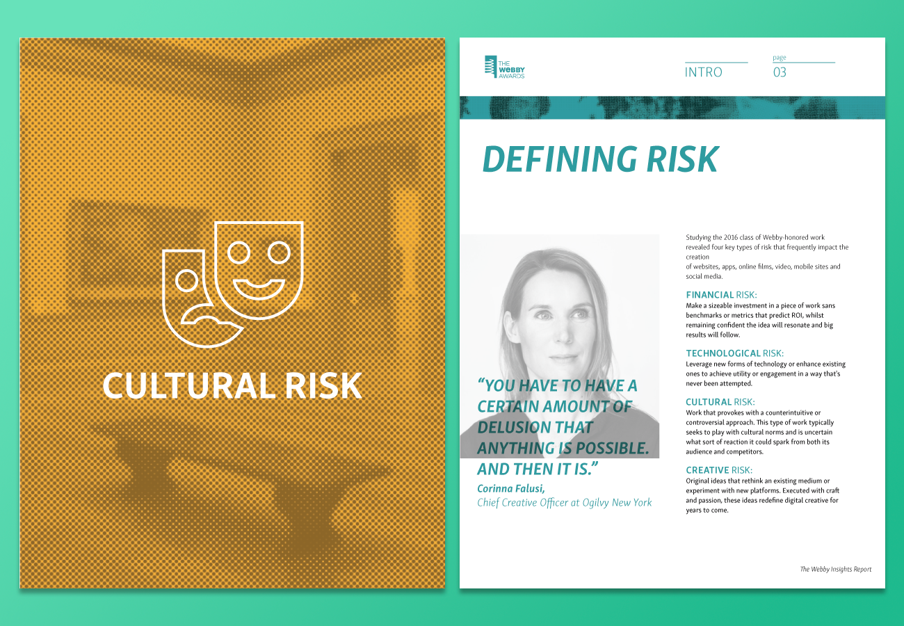 From our dive into the yearly culture and focus of the internet we create a trend report to share with our community. Our white paper aims to help our community focus their strengths into creating for the future. I created the layout, & art style to reflect the content created by our research and editing team.