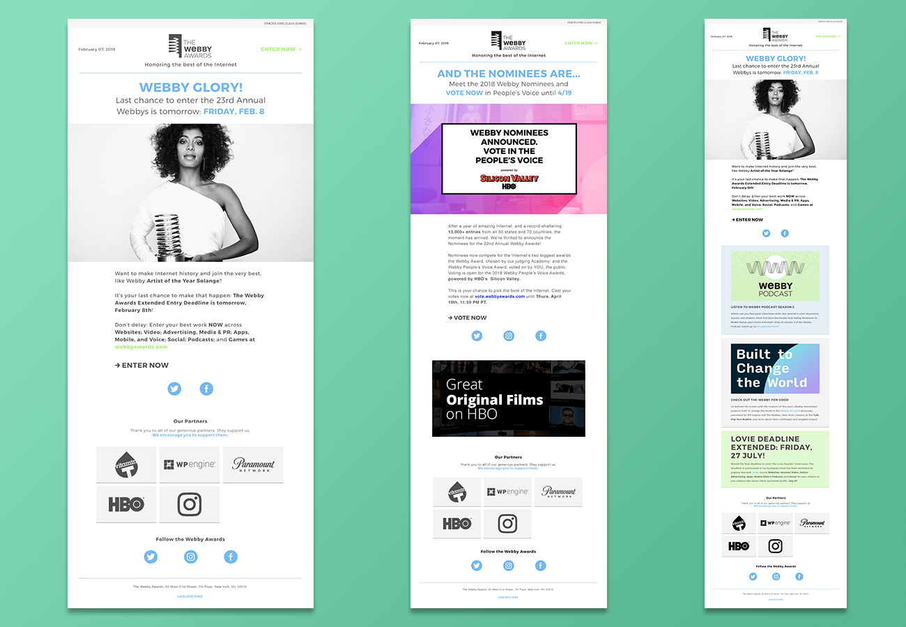 We wanted to update our newsletter to focus more on the information. Our redesign focused on a more minimalistic approach that allows the content to be the star.
