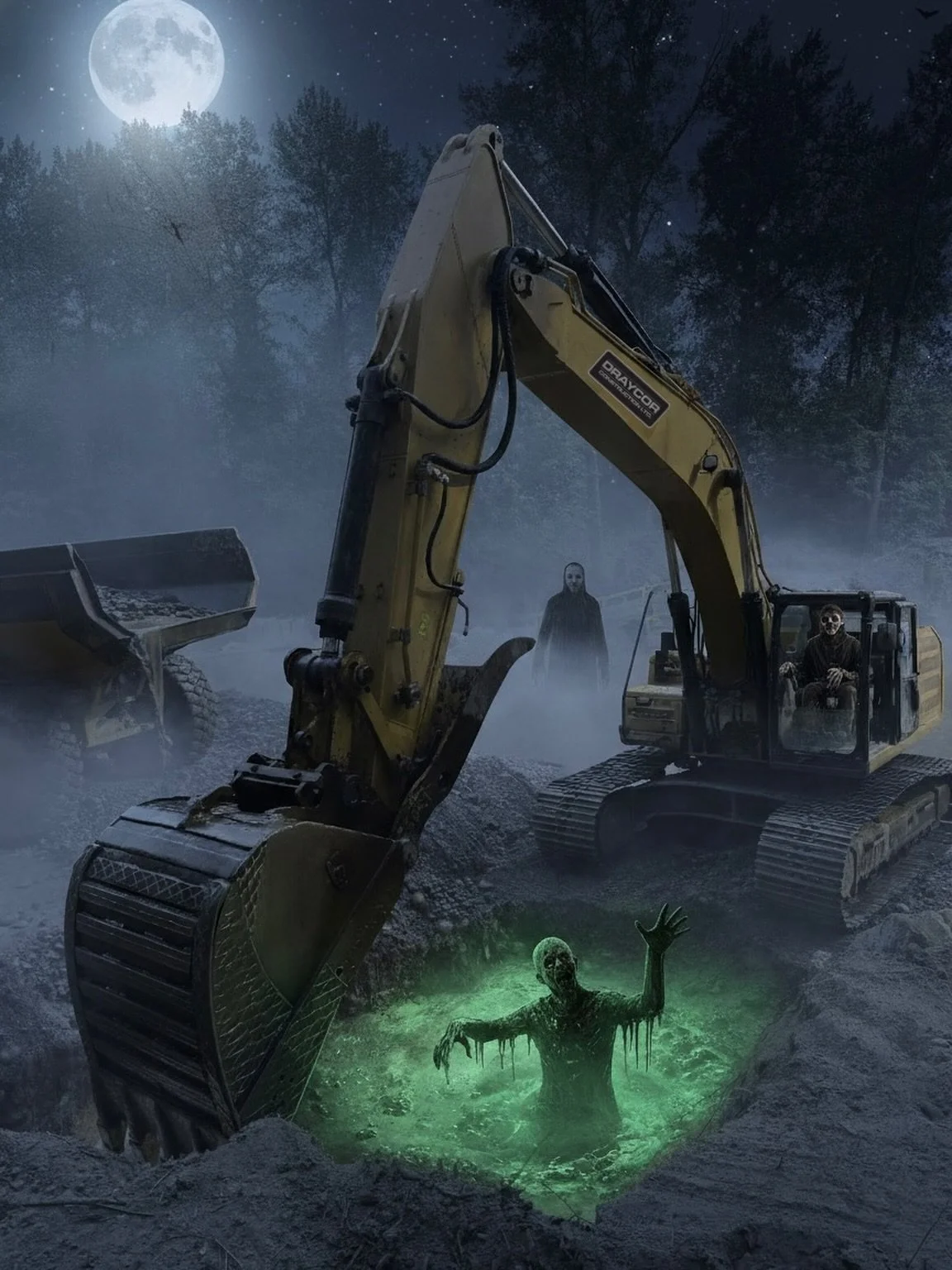 The new guy is a little too good at excavating. We think he&rsquo;s been doing it for centuries&hellip;  Happy Halloween from Draycor! ☠️🎃