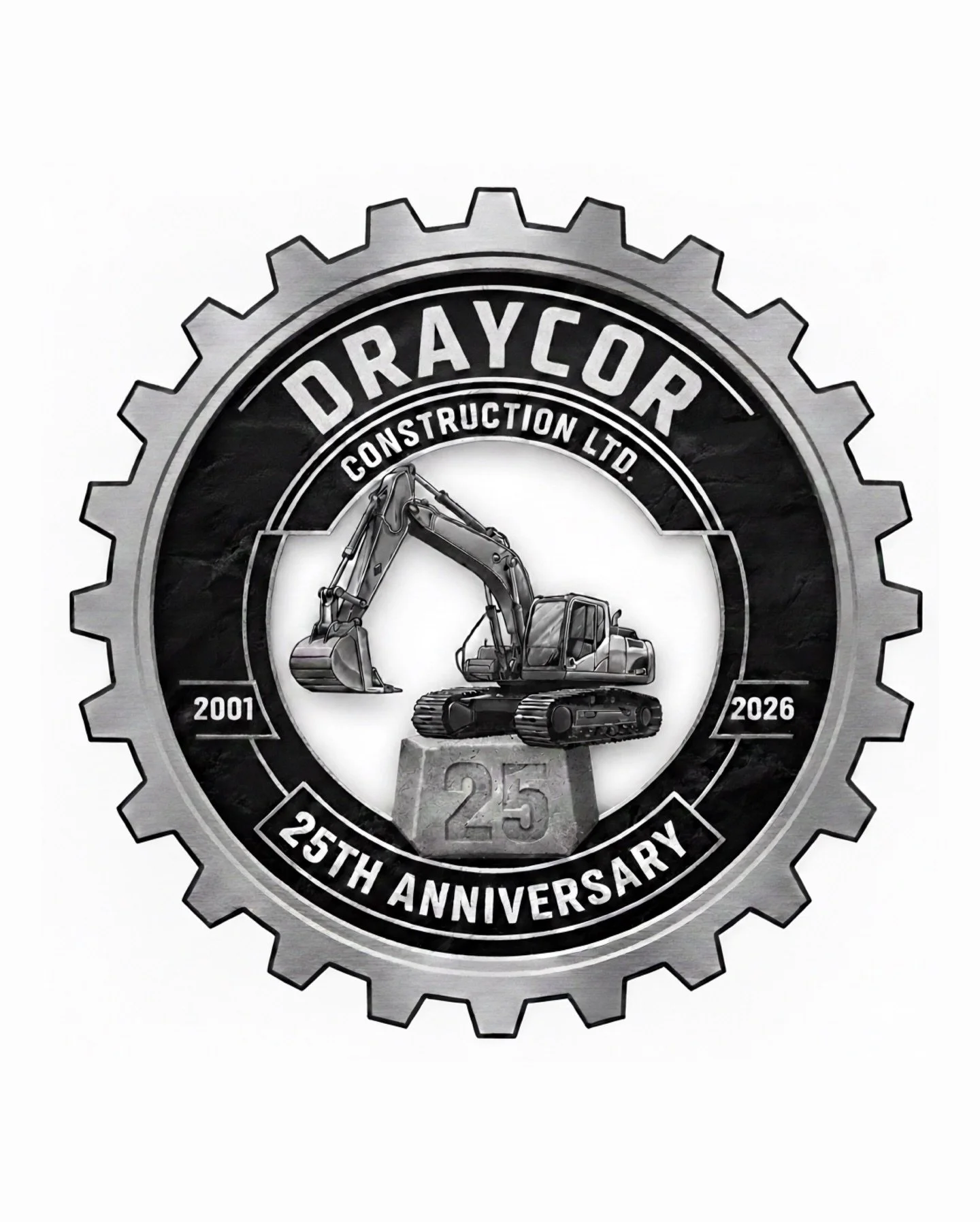 DRAYCOR IS 25 🎈🥳
This year marks a huge milestone!  Since 2001, Draycor has grown into a trusted name, help shape and strengthen the infrastructure and development of our communities.  Thank you to everyone who&rsquo;s been apart of our team and su