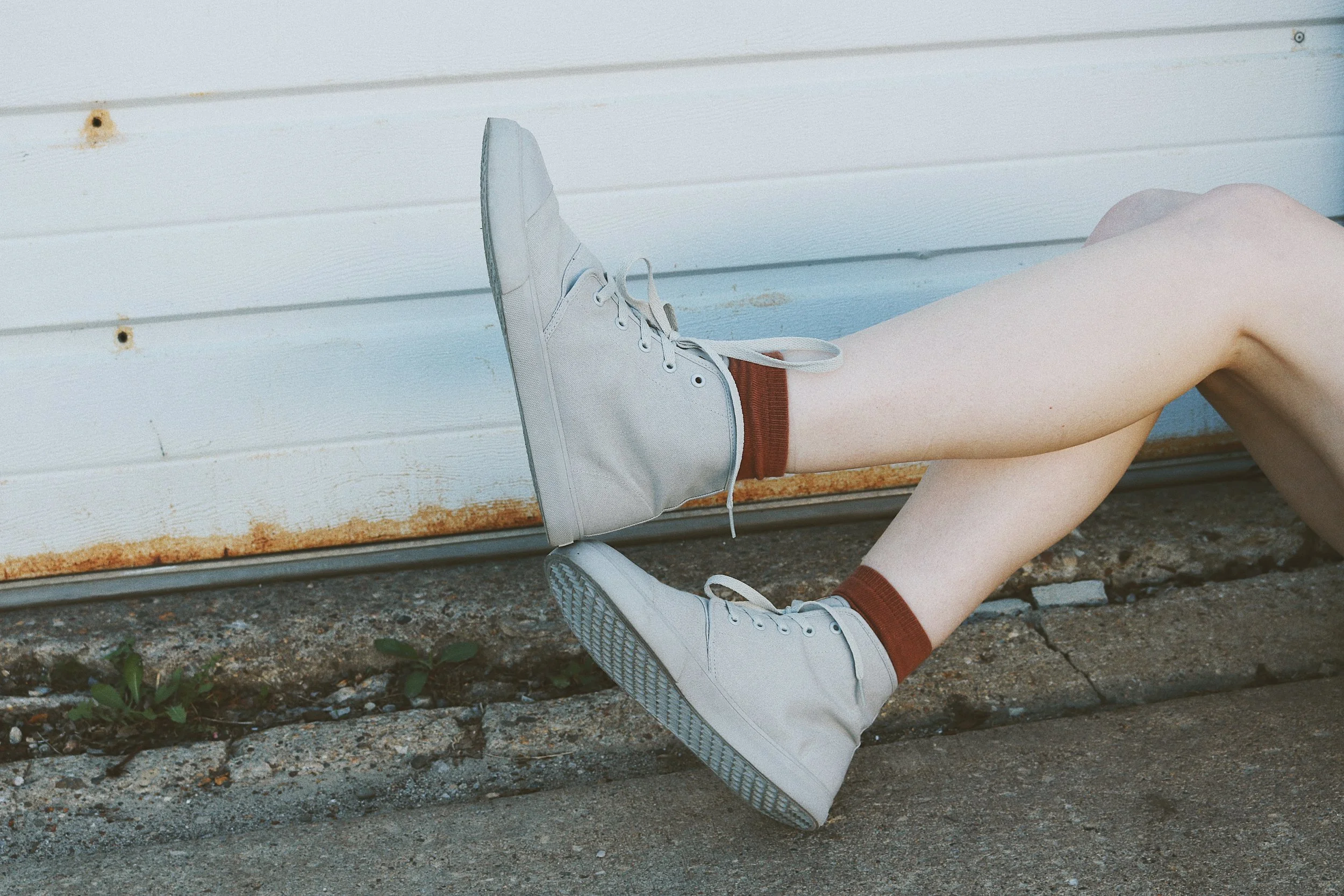 Shoes// BANGS High Top "London Fog" Photos by Alex Gentz