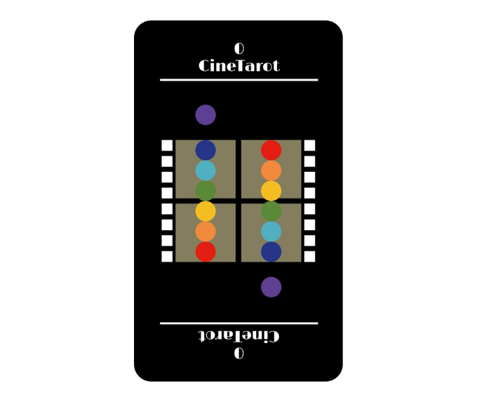 CineTarot Back of Card Design