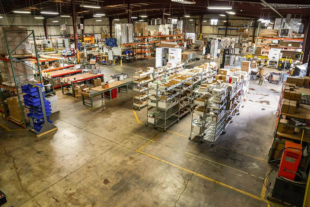 In the summer of 2019, we re-modeled our warehouse to do just this!