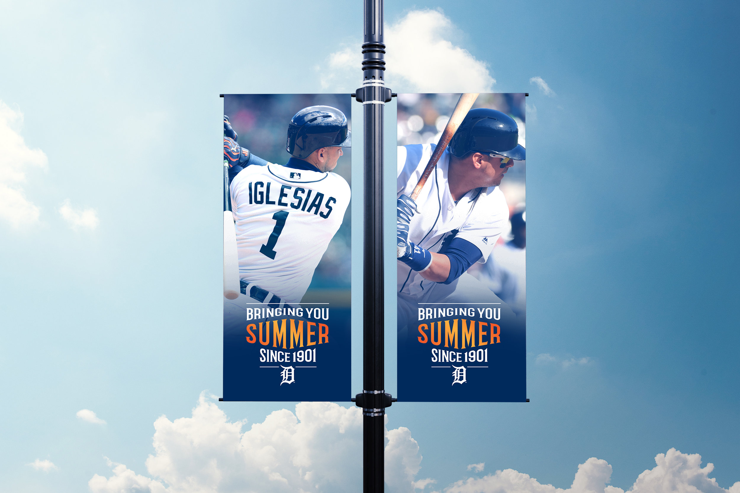  Bringing You Summer Since 1901 Campaign Pole Banners 